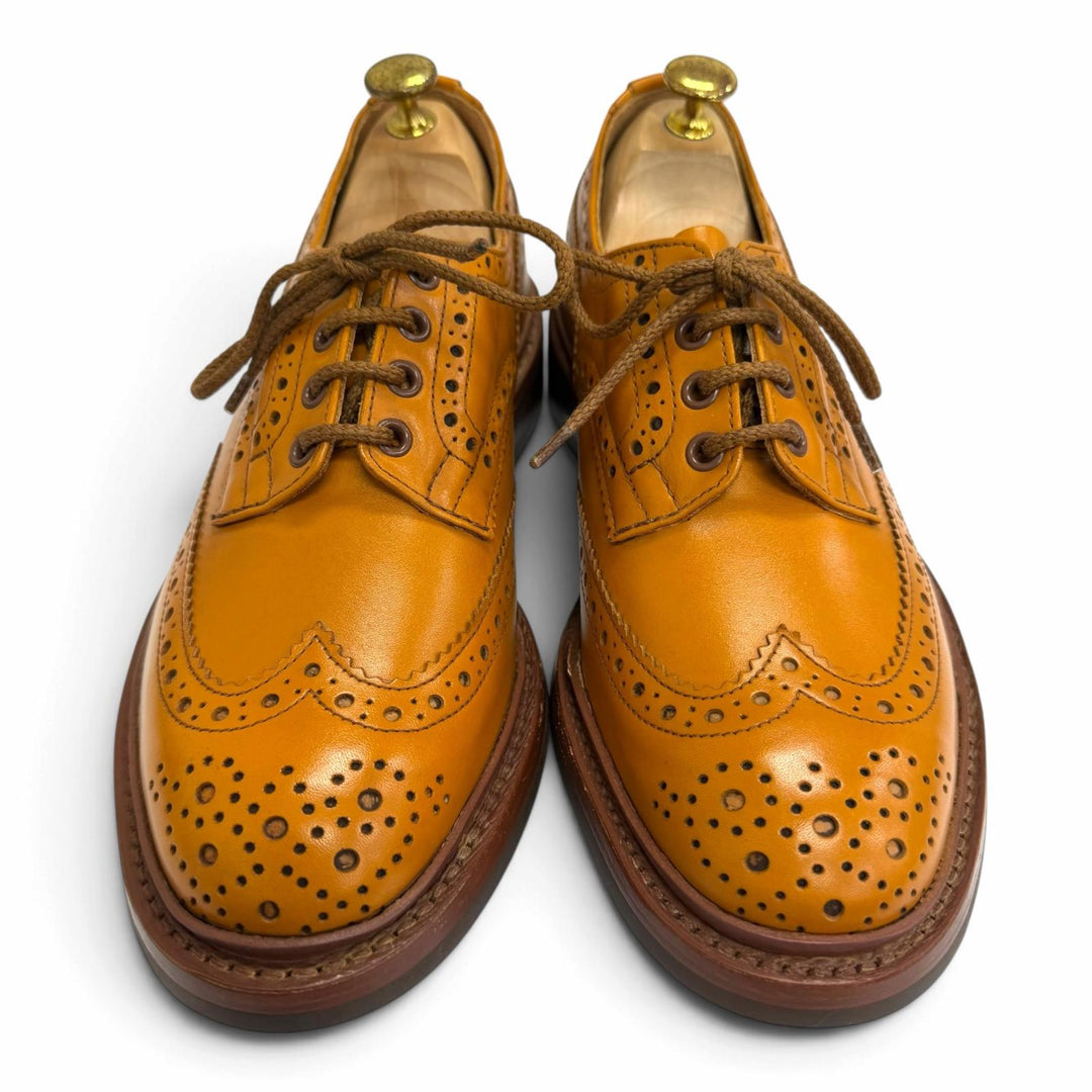 Pristine Tricker's Leather shoes Burton Wingtip full brogue