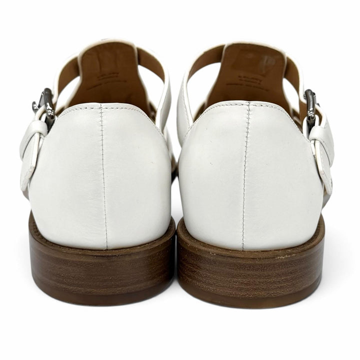 Excellent CHURCH'S Sandals KELSEY Gurka sandals white leather Women 38.5 DX0001