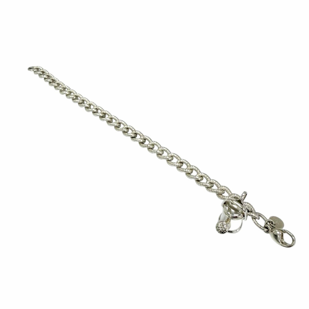 Great TIFFANY&Co. bracelet Watering Can Charm Twisted Rope Silver 925 Women