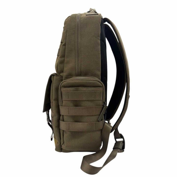 Excellent HUNTING WORLD Backpack Daypack Backpack khaki canvas mens