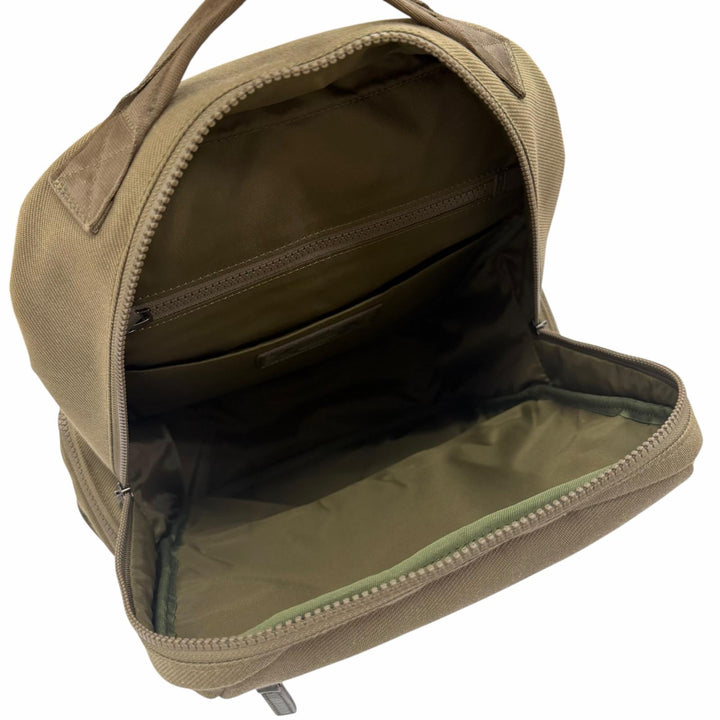 Excellent HUNTING WORLD Backpack Daypack Backpack khaki canvas mens
