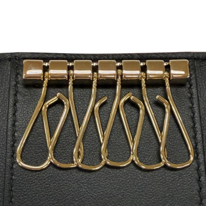 Pristine Cartier Key holder Double C de Cartier 6-link leather CRL3001993