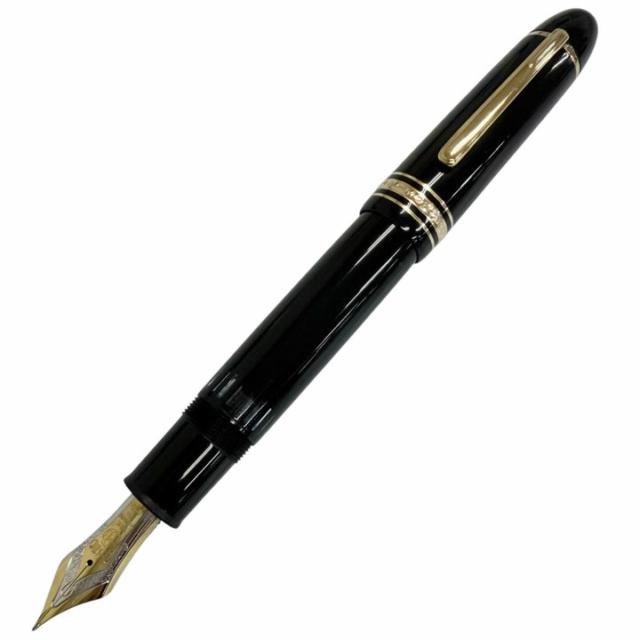 Great MONTBLANC fountain pen Meisterstück 149 black 18K mens