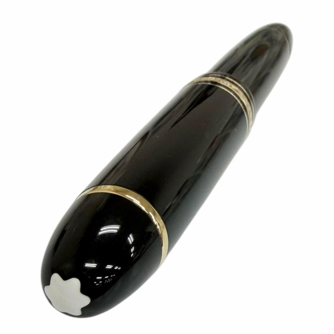 Great MONTBLANC fountain pen Meisterstück 149 black 18K mens