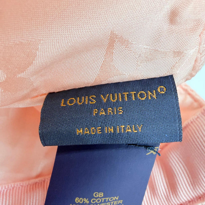 Excellent LOUIS VUITTON cap Cap Be My Cap Monogram pink cotton Women M77543