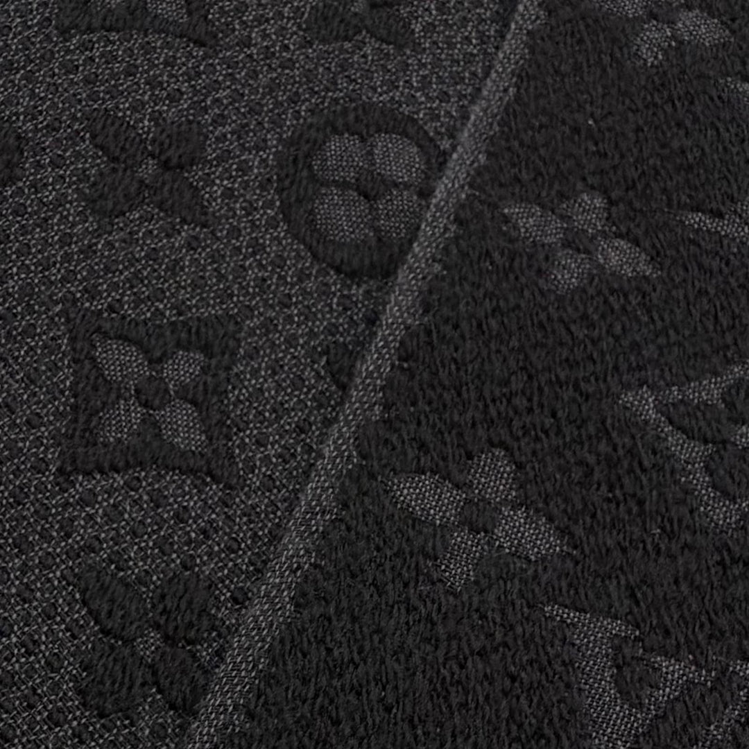 Great LOUIS VUITTON Scarf Esharp monogram classic wool mens M70520