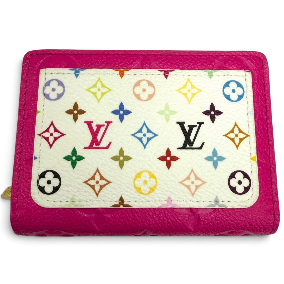 Excellent LOUIS VUITTON Bifold Wallet Portefeuille Clare Monogram Ann Platt