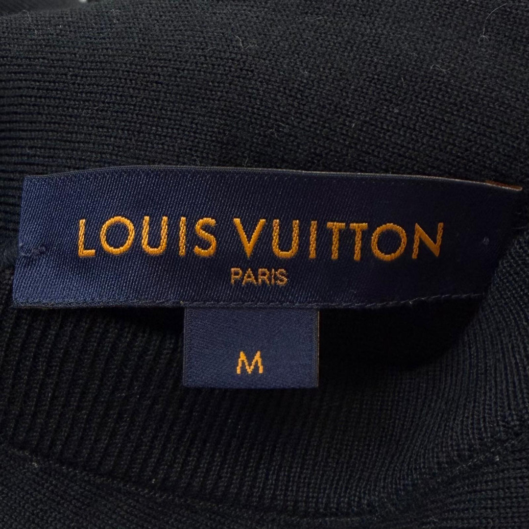 Excellent LOUIS VUITTON Blouson Monogram Reversible Track Top Zip-Up Jacket M