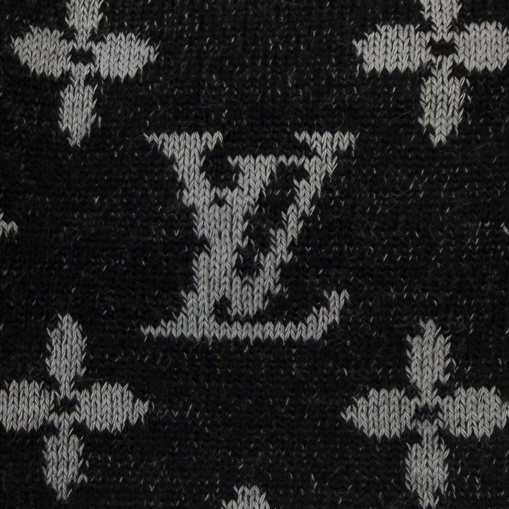 Excellent LOUIS VUITTON Blouson Monogram Reversible Track Top Zip-Up Jacket M