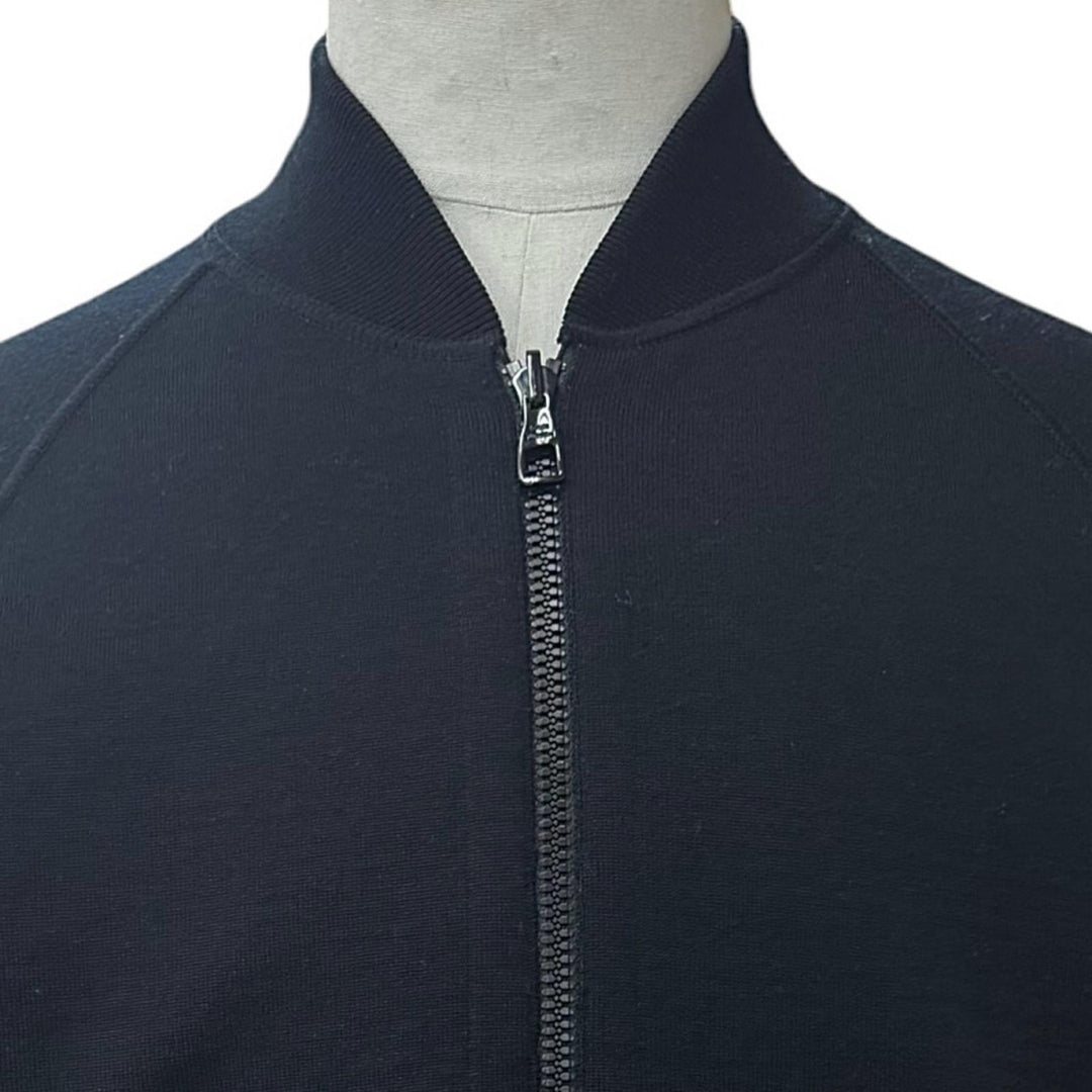 Excellent LOUIS VUITTON Blouson Monogram Reversible Track Top Zip-Up Jacket M