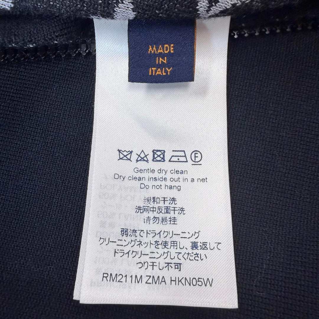 Excellent LOUIS VUITTON Blouson Monogram Reversible Track Top Zip-Up Jacket M
