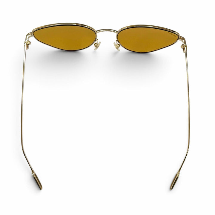 Pristine Cartier sunglasses Première de Cartier 2C Decor Cat's Eye gold CT0155S