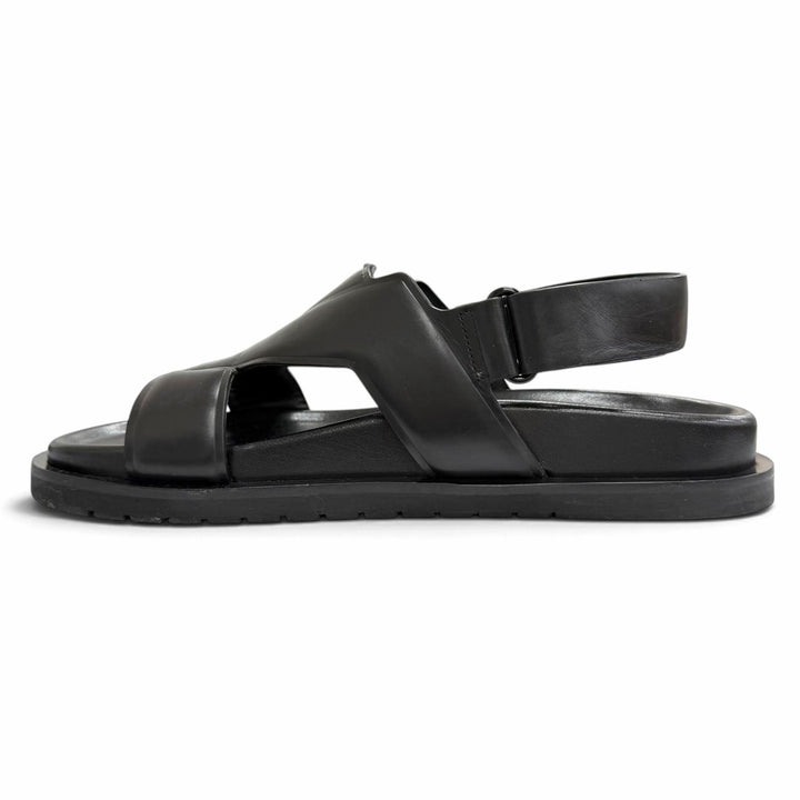 Great LOUIS VUITTON Sandals Mules, leather shower sandals, slide sandals black