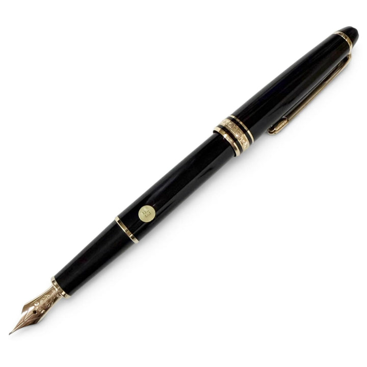 Great MONTBLANC fountain pen Meisterstück Classic Cap type black 14K mens
