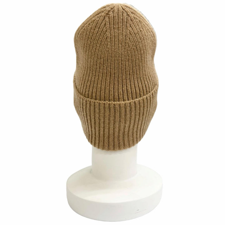 Great LOUIS VUITTON Knit cap Bonnet LV Ahead Knit hat Brown cashmere M77041
