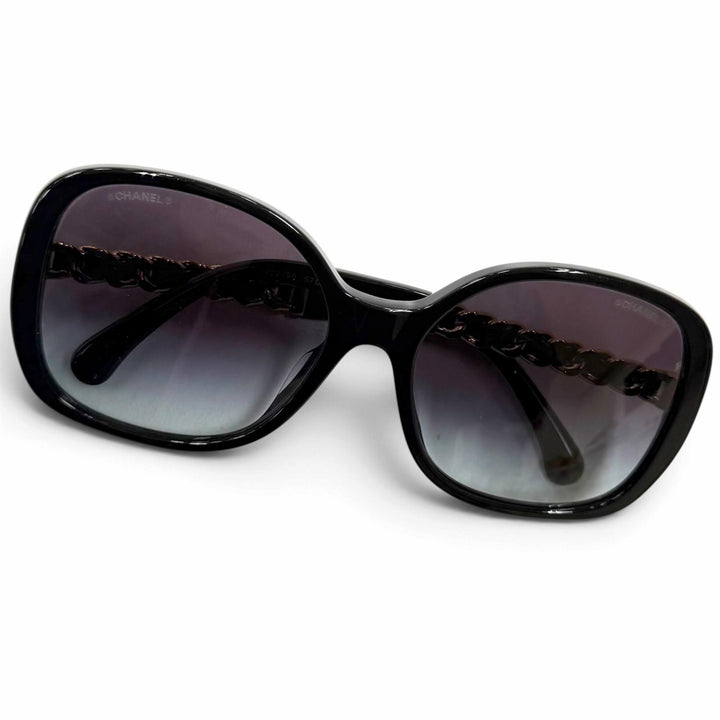 Great CHANEL sunglasses COCO Mark Side Chain Design Gradient Lenses 5470-Q-A