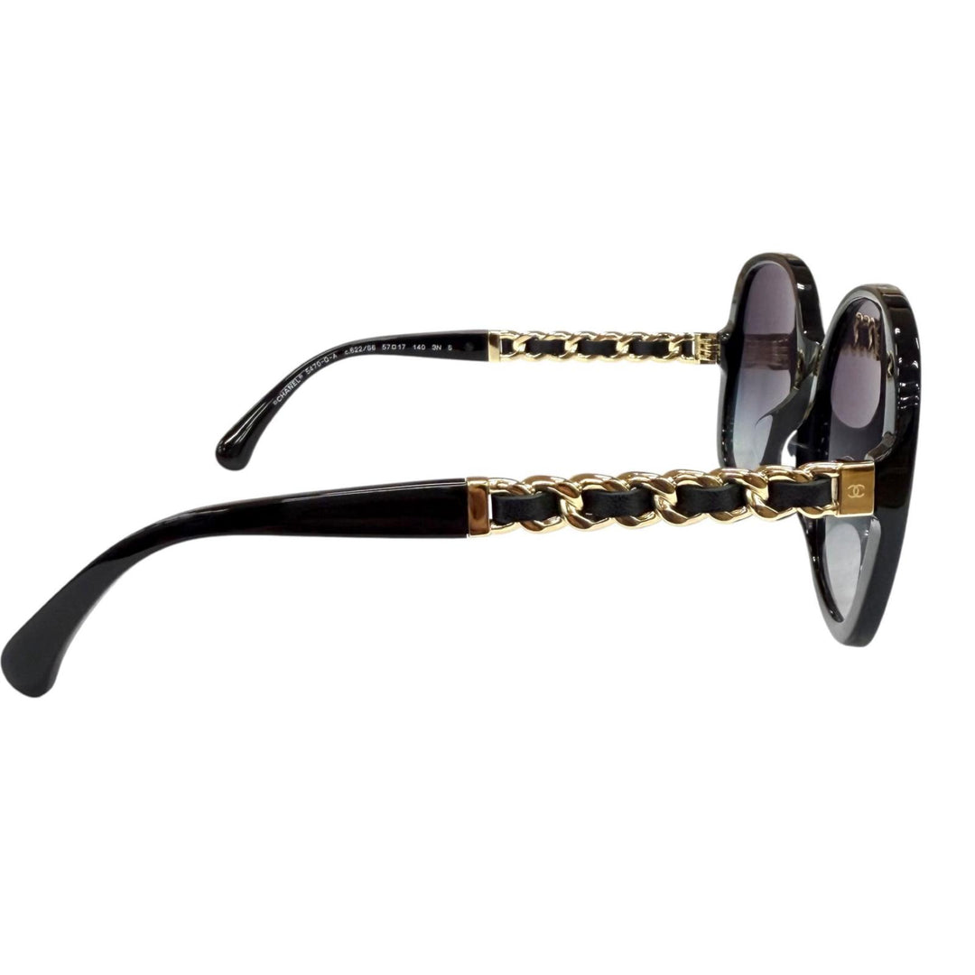 Great CHANEL sunglasses COCO Mark Side Chain Design Gradient Lenses 5470-Q-A