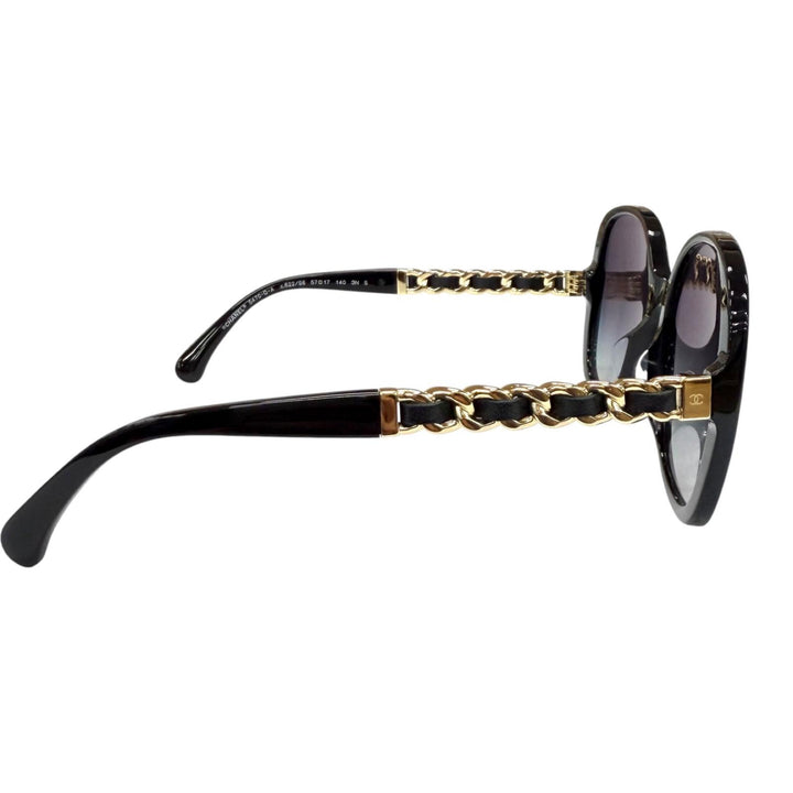 Great CHANEL sunglasses COCO Mark Side Chain Design Gradient Lenses 5470-Q-A