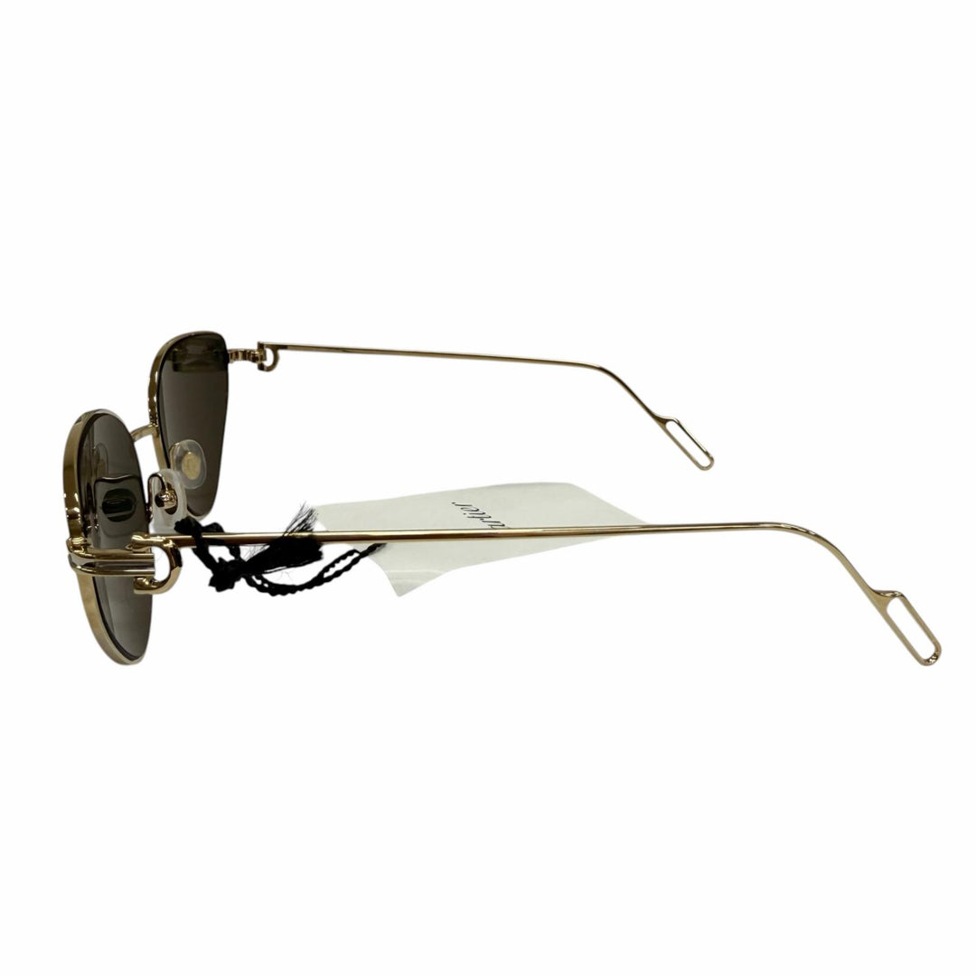 Pristine Cartier sunglasses Trinity 2C Decor Cat's Eye gold Women CT0155S