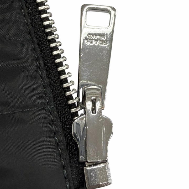 Excellent PRADA Blouson Reversible Padded Jacket Triangle
