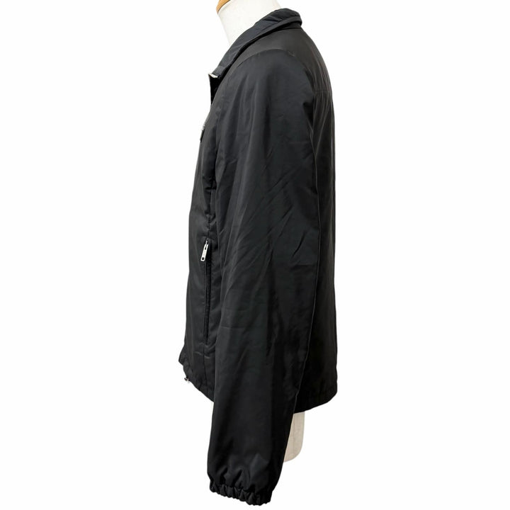 Excellent PRADA Blouson Reversible Padded Jacket Triangle
