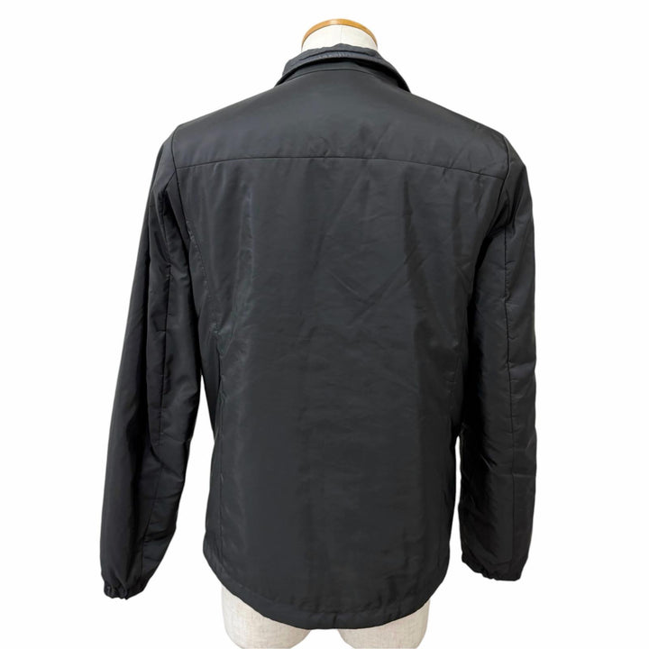Excellent PRADA Blouson Reversible Padded Jacket Triangle