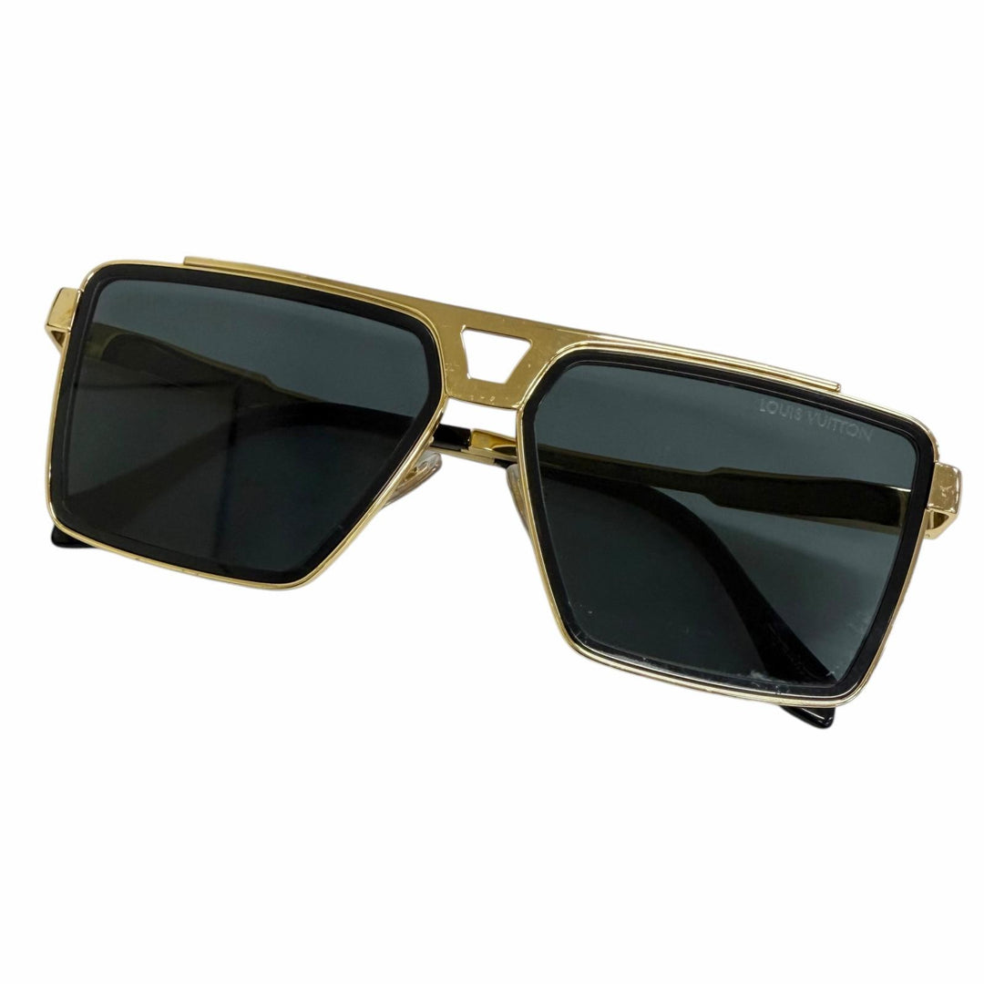 Very Good LOUIS VUITTON Sunglasses - 1.1 Evidence Metal Square gold