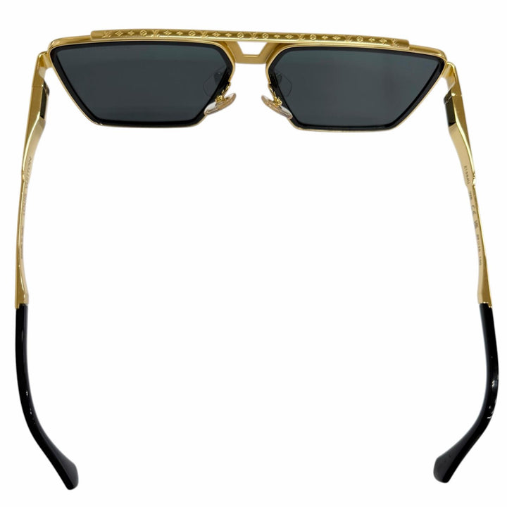 Very Good LOUIS VUITTON Sunglasses - 1.1 Evidence Metal Square gold
