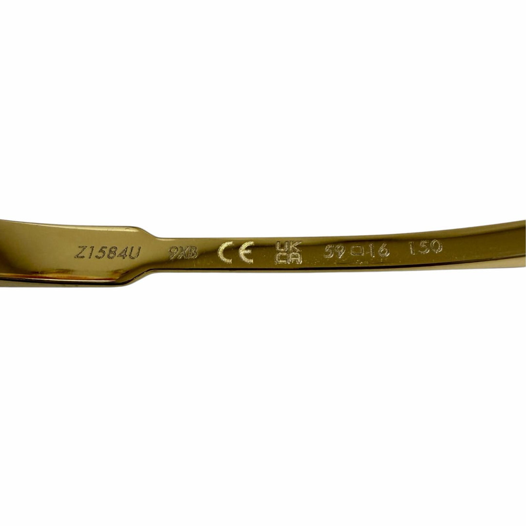 Very Good LOUIS VUITTON Sunglasses - 1.1 Evidence Metal Square gold
