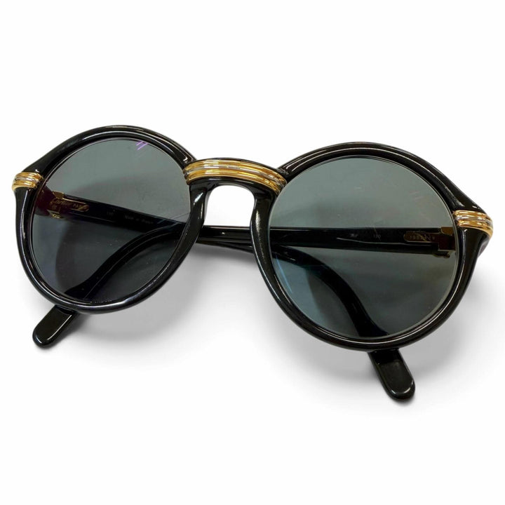 Great Cartier sunglasses Rare Cabriolet Round Eyewear black mens