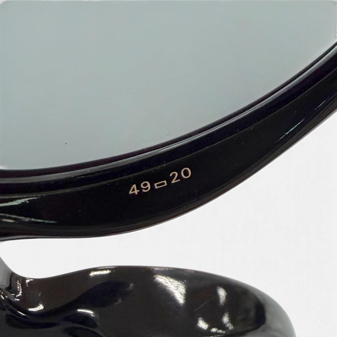 Great Cartier sunglasses Rare Cabriolet Round Eyewear black mens