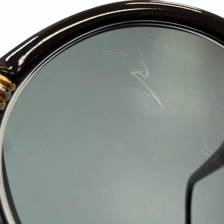 Great Cartier sunglasses Rare Cabriolet Round Eyewear black mens