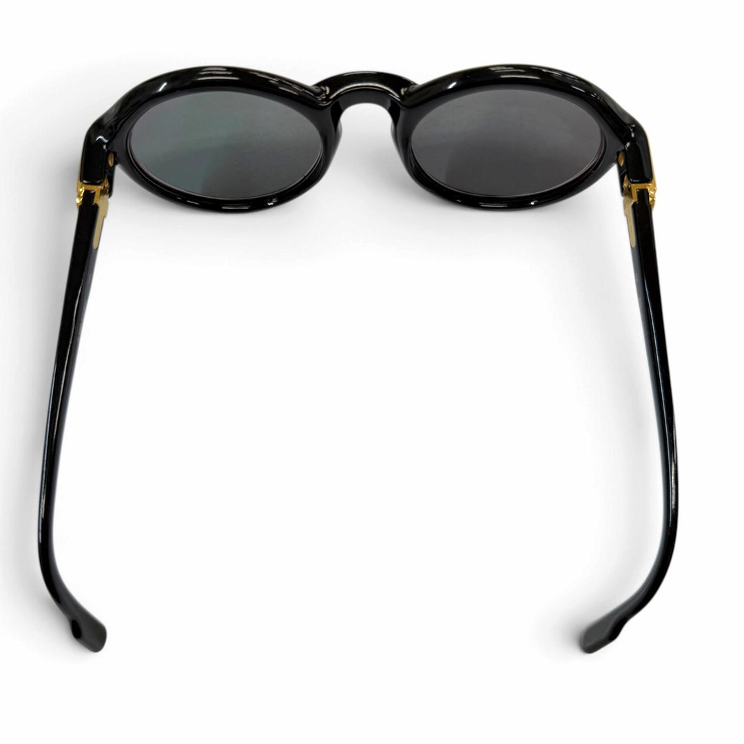 Great Cartier sunglasses Rare Cabriolet Round Eyewear black mens