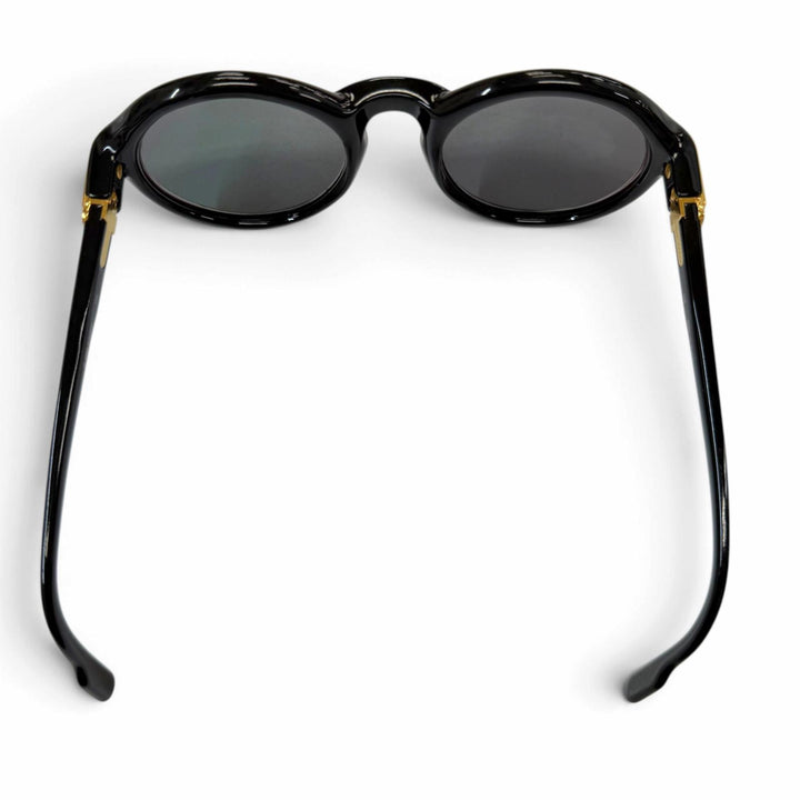 Great Cartier sunglasses Rare Cabriolet Round Eyewear black mens