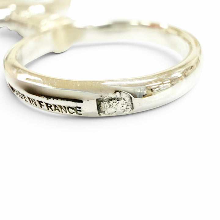 Great HERMES Necklace Loupe Pendant Silver 925 Women