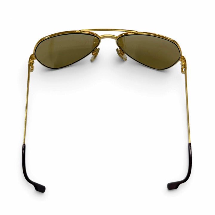 Excellent Cartier sunglasses Trinity Two Bridges Teardrop gold mens