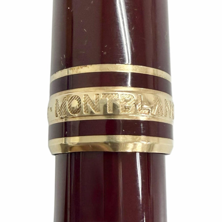 Very Good MONTBLANC Ballpoint pen Meisterstück Classic Cap Style Bordeaux