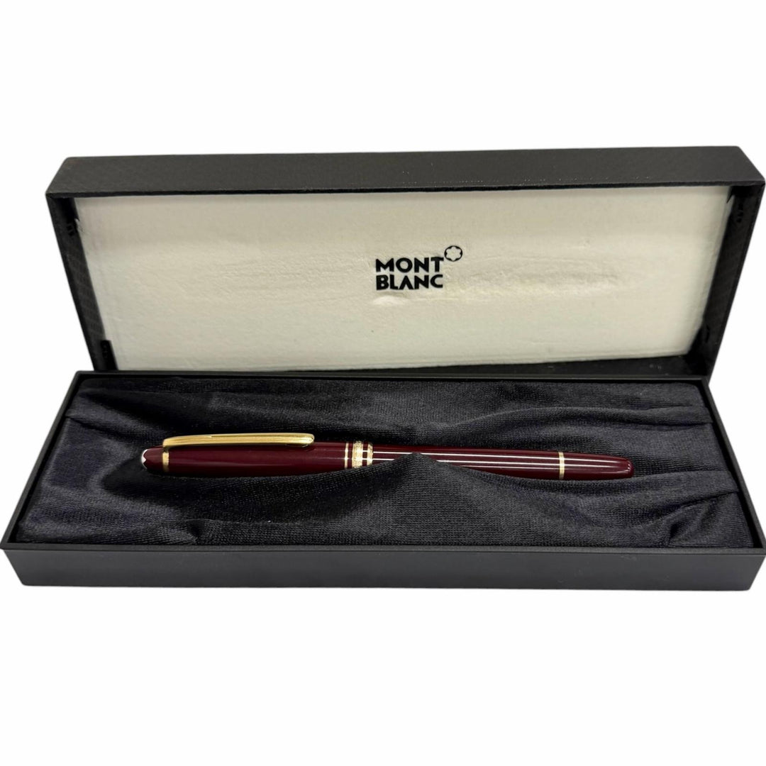 Very Good MONTBLANC Ballpoint pen Meisterstück Classic Cap Style Bordeaux