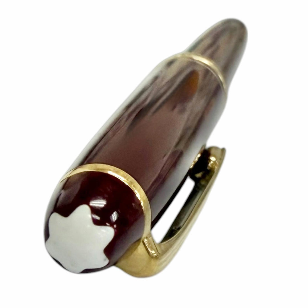 Very Good MONTBLANC Ballpoint pen Meisterstück Classic Cap Style Bordeaux