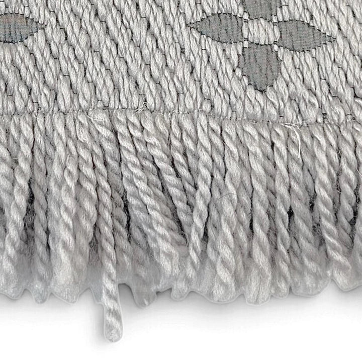 Great LOUIS VUITTON Scarf Escalp Logo Mania Monogrammed with fringe Griperles