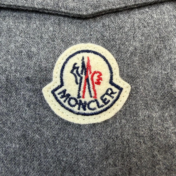 Great MONCLER Down jacket MONTGENEVRE Hooded double jacket with logo patch 0