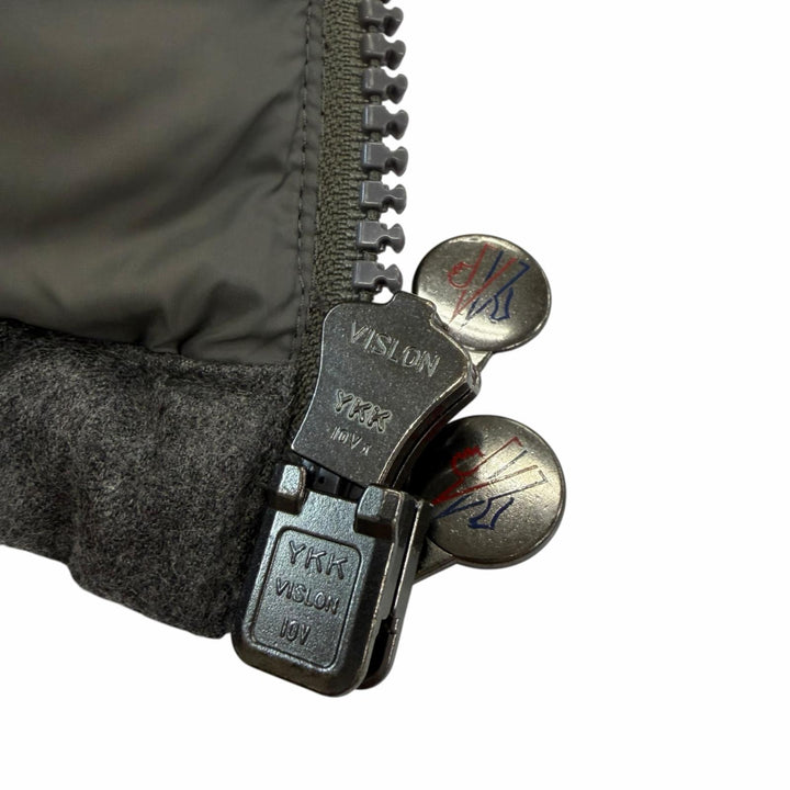 Great MONCLER Down jacket MONTGENEVRE Hooded double jacket with logo patch 0