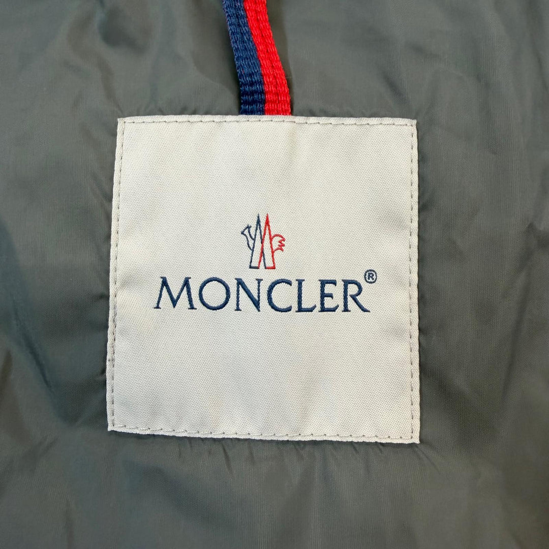 Great MONCLER Down jacket MONTGENEVRE Hooded double jacket with logo patch 0