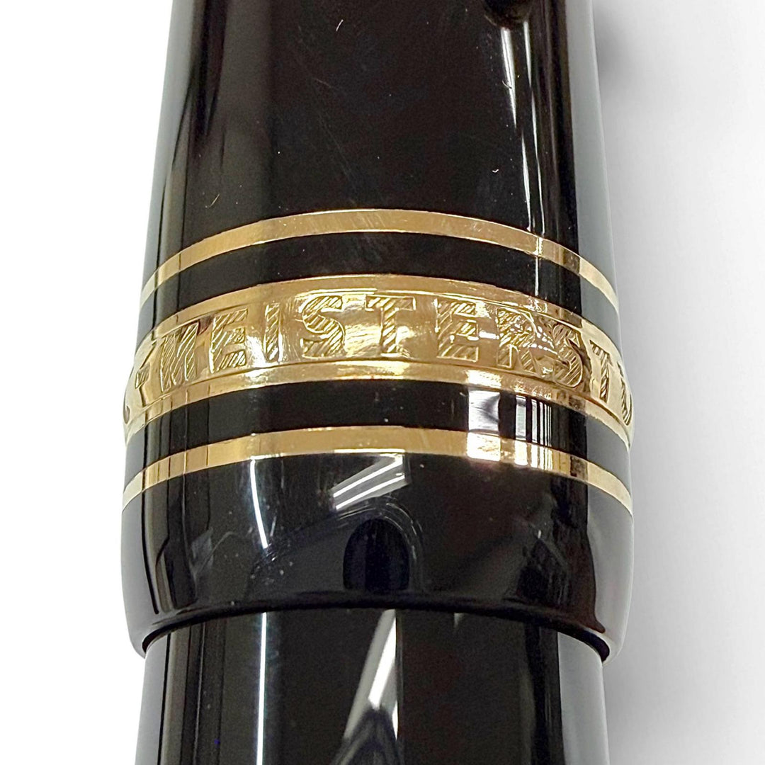 Great MONTBLANC Ballpoint pen Meisterstück Pix Le Grand White Star Cap Style