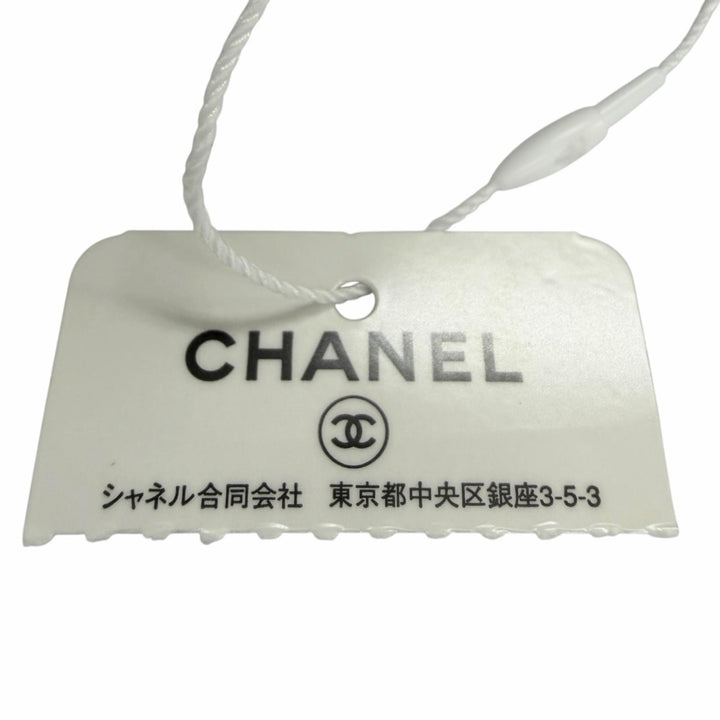 Pristine CHANEL Knit cap Sequin logo embroidered beanie cashmere 22A AA8313