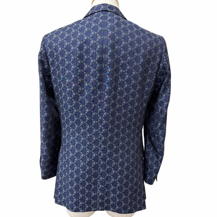 Excellent ETRO tailored jacket Geometric pattern, paisley lining, single jacket