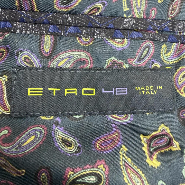 Excellent ETRO tailored jacket Geometric pattern, paisley lining, single jacket