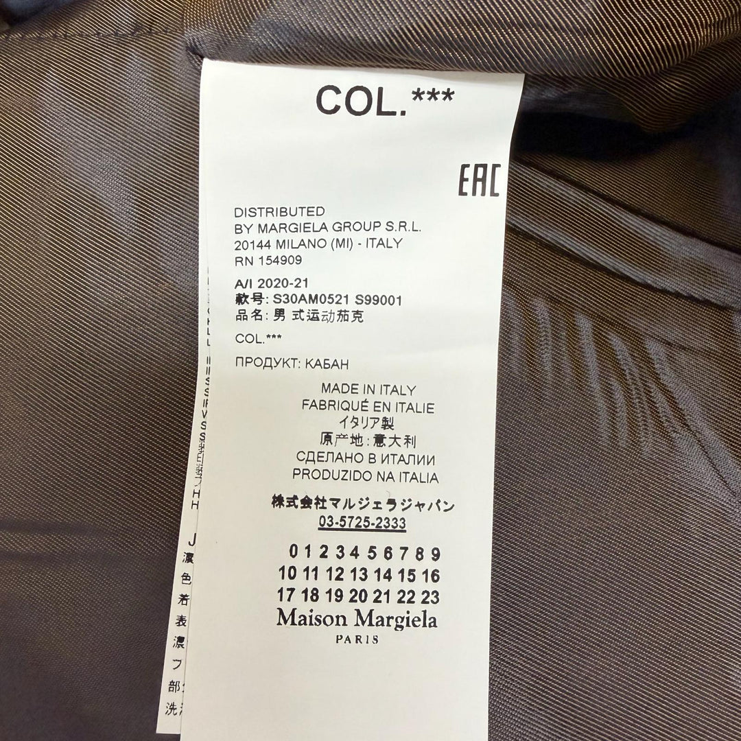 Excellent Maison Margiela 10 Jacket norfolk jacket black