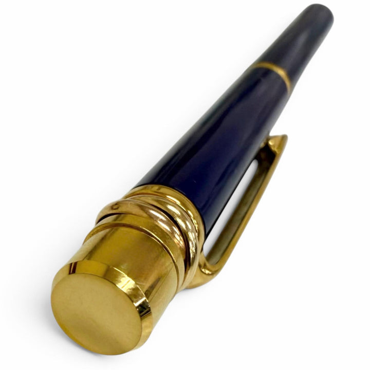 Great Cartier Ballpoint pen Trinity Twist Type Navy mens