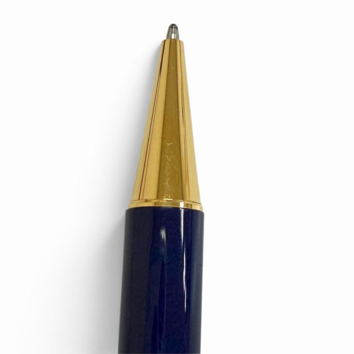 Great Cartier Ballpoint pen Trinity Twist Type Navy mens